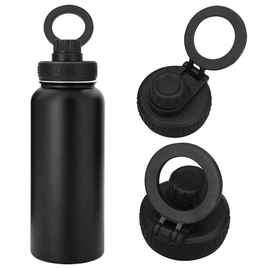 Botella Con Soporte Magnetico para Iphone o Cualquier Telefono Inteligente