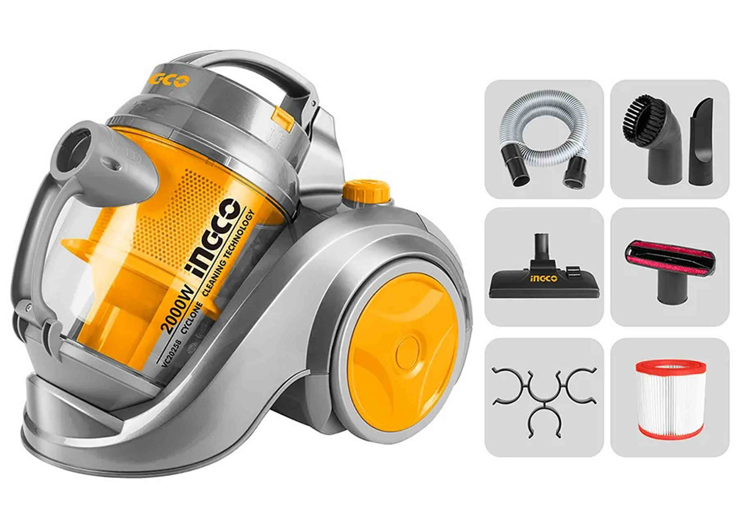 ASPIRADORA INGCO 2000W 220-240V
